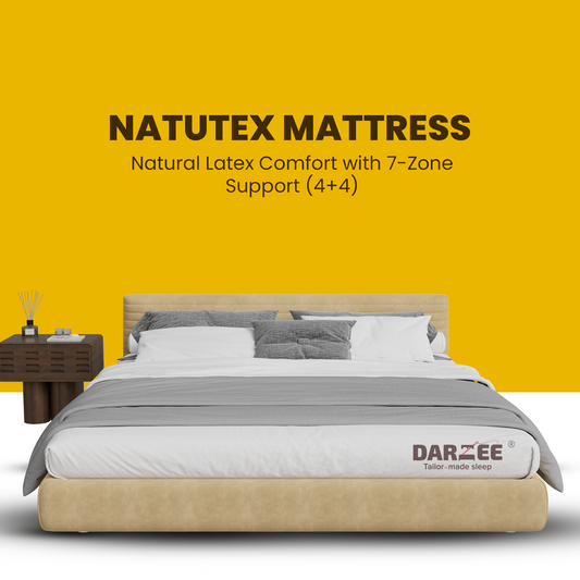Darzee Natutex Mattress: 7-Zone Support (4+4)